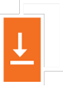 orange download icon with arrow