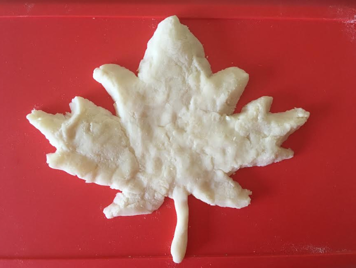 Canada Day Play Dough